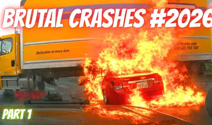 Most Shocking Car Crashes of 2026 | Part 1