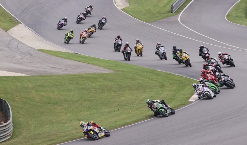 MotoAmerica Stock 1000 Race 1 at Alabama 2020