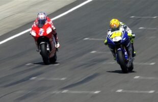 MotoGP Historic Battles — Rossi vs Stoner Laguna Seca 08'