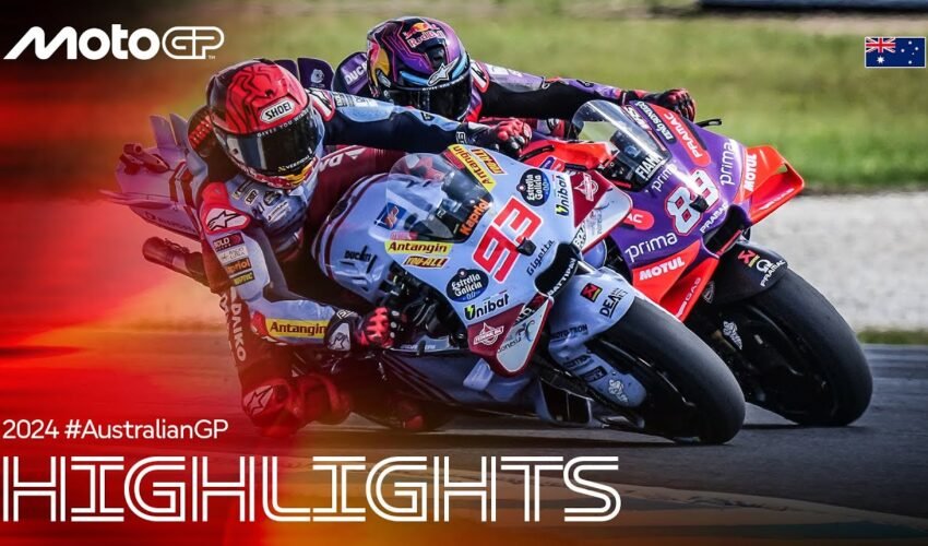 MotoGP™ Race Highlights 🤩 | 2024 #AustralianGP