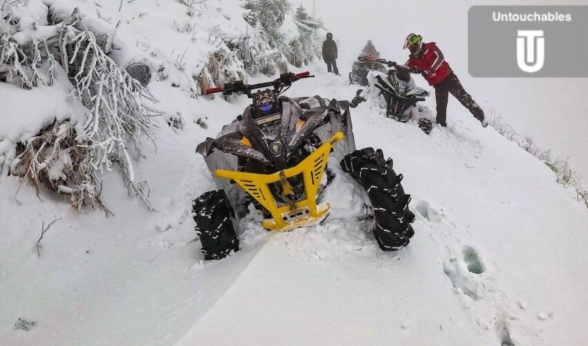 Perfect Ride 🥶❄️ Deep Snow❗Raw Winter Conditions