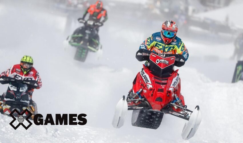 Petter Narsa wins Snowmobile SnoCross gold