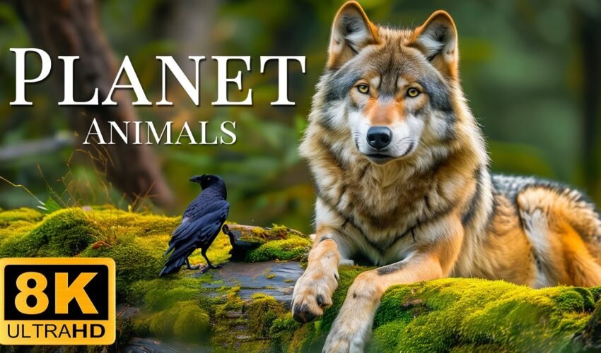 Plannet Animals 8K ULTRA HD – Wild Animals of Rainforest With Calming Music