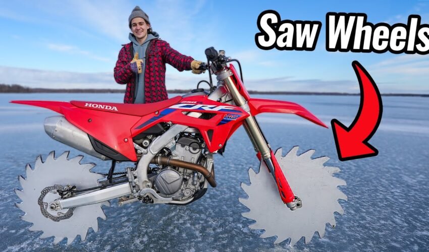 Saw Blade Dirt Bike Wheels