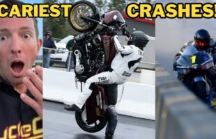 SCARY Drag Bike Crashes, Mishaps & Explosions! 😮