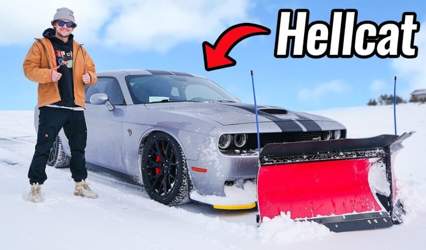 Snowplow Muscle Car!