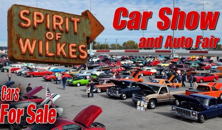 Spirit of Wilkes Car Show 2025 | Muscle Cars, Hot Rods & Track Action!