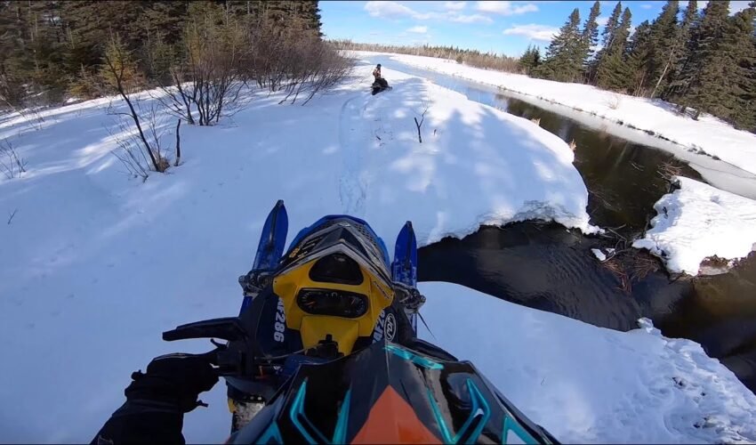 SPRING RIDE AND STICKY SNOW!
