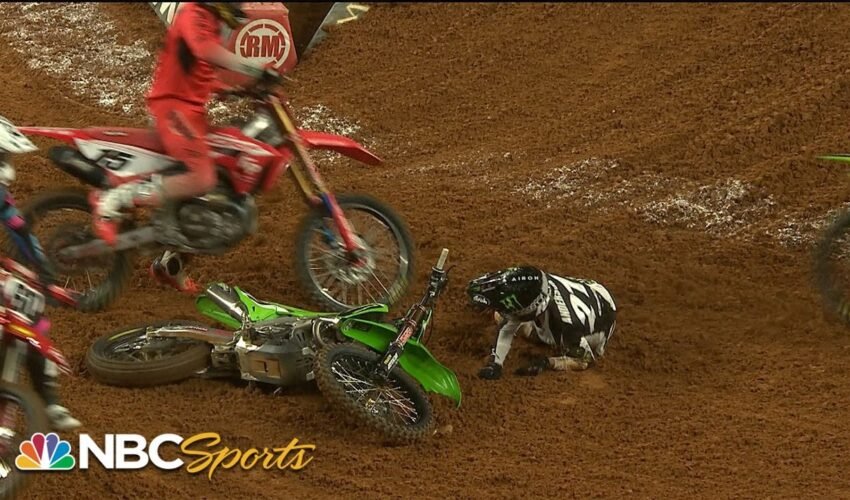 Supercross 2023: Biggest crashes of the season so far | Motorsports on NBC