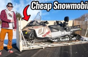 Temu Snowmobile Testing!
