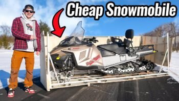 Temu Snowmobile Testing!