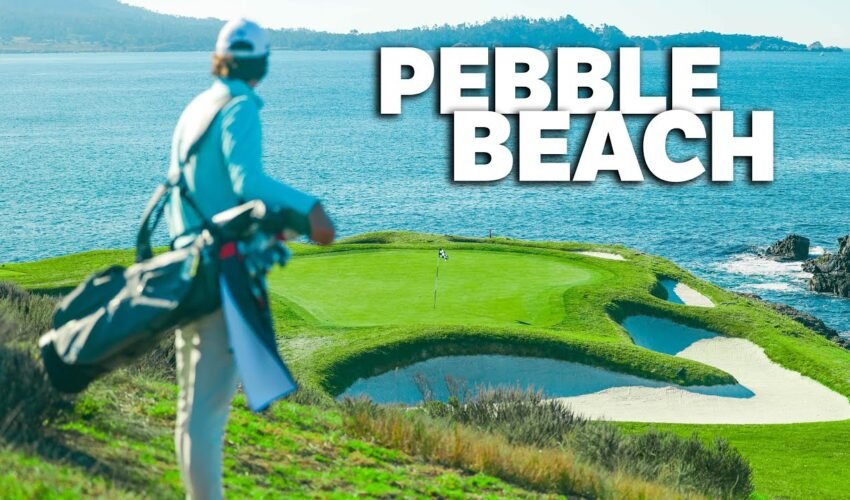 The #1 Golf Course in the USA. (Pebble Beach)