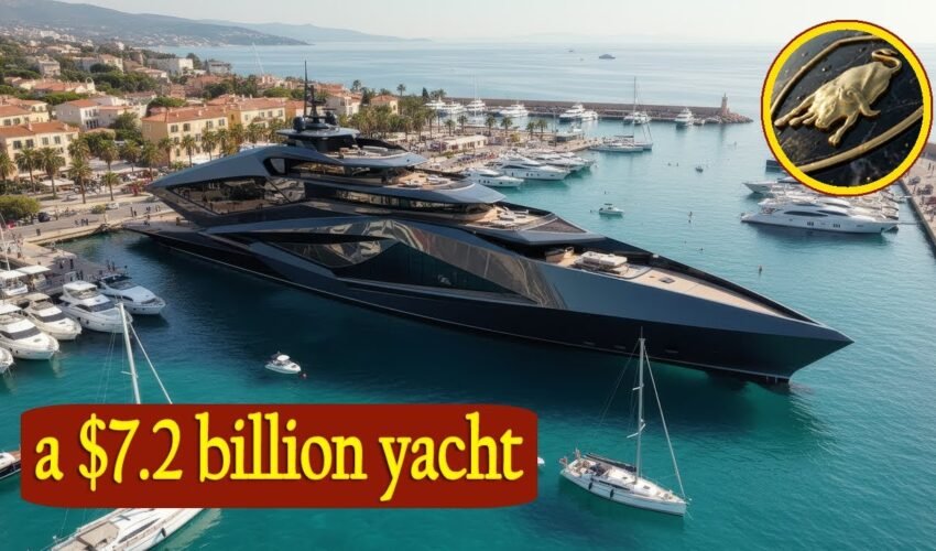 The $7.2 BILLION Yacht That DEFIES All Logic! 🚢💎 (Exclusive Tour)