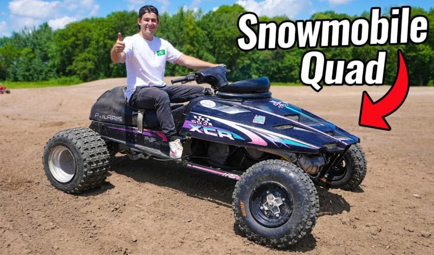 This Snowmobile Quad Sucks.