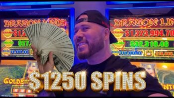TODAY I’M DOING $1250 SPINS ON A HOT SLOT
