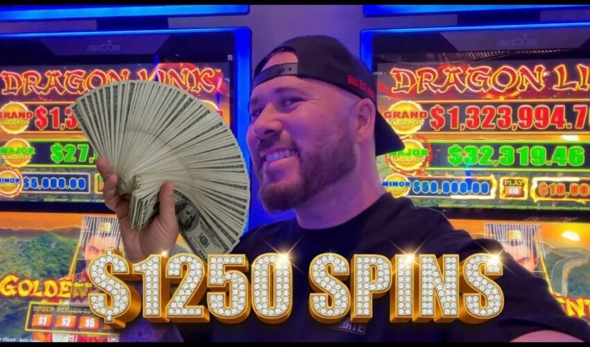 TODAY I’M DOING $1250 SPINS ON A HOT SLOT