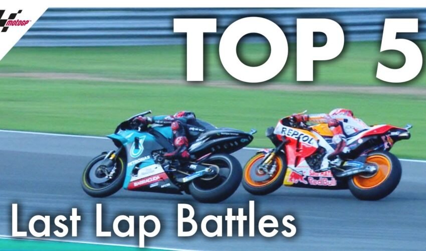 Top 5 last lap battles in 2019