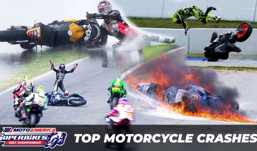 Top Motorcycle Crashes: MotoAmerica 2021