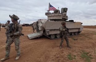 U.S. Army Soldiers in Syria in April 2025