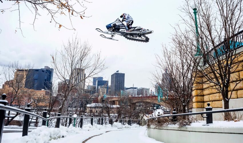 Urban Snowmobiling in Saint Paul | Levi LaVallee