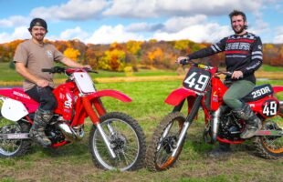 Vintage Dirt Bike Testing