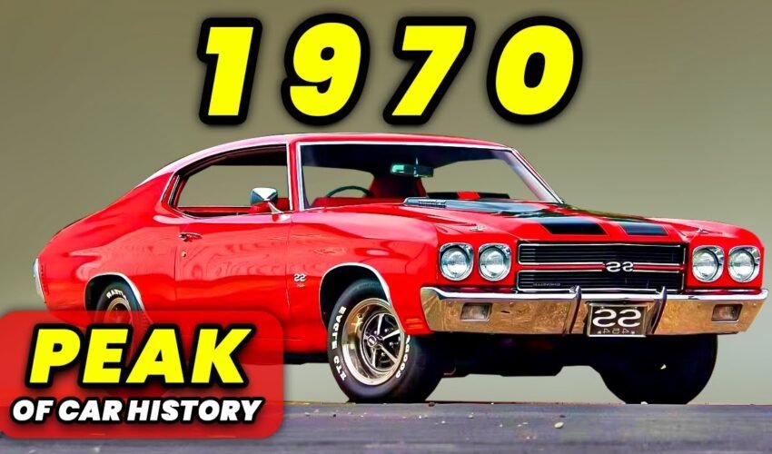 Why 1970 Was the Wildest Year in Muscle Car History!
