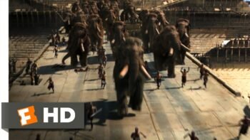 10,000 BC (8/10) Movie CLIP – Mammoth Stampede (2008) HD