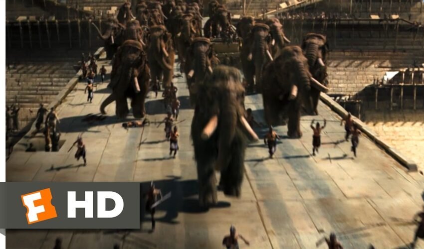 10,000 BC (8/10) Movie CLIP – Mammoth Stampede (2008) HD