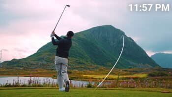 11:57PM ASMR Golf in Norway