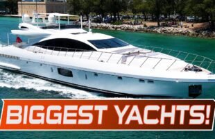 25 BIGGEST & MOST EXPENSIVE Yachts at Haulover Inlet