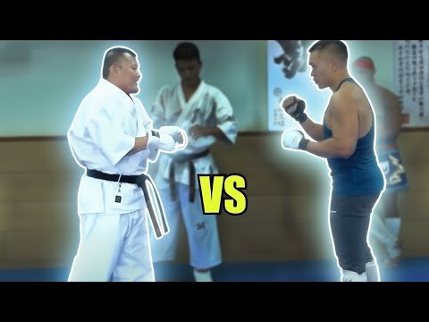 Amateur MMA Fighter & Bodybuilder vs Kyokushin Karate Master