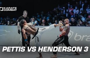 ANTHONY PETTIS vs BENSON HENDERSON 3 | *Full Fight* | Karate Combat 43