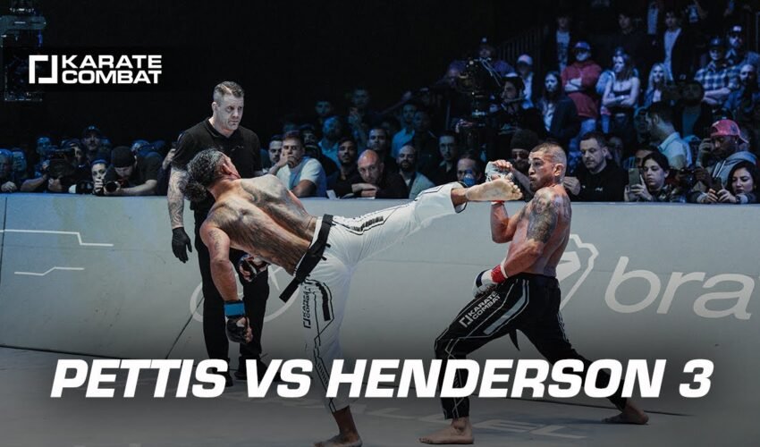 ANTHONY PETTIS vs BENSON HENDERSON 3 | *Full Fight* | Karate Combat 43