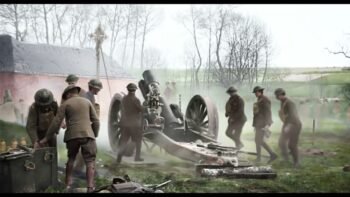 Artillery They Shall Not Grow Old 3mins