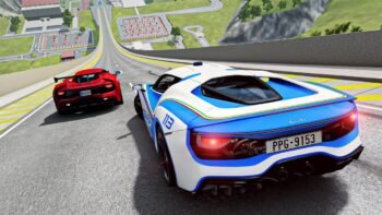 Big High Ramp Jumps with Expensive Sport Cars Crashes – BeamNG Drive