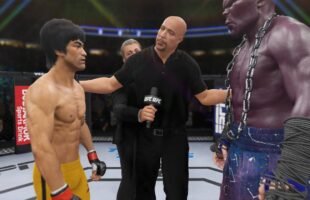 Bruce Lee vs. Titan Atlas – EA Sports UFC 4 – Epic Fight 🔥🐲