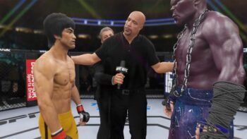 Bruce Lee vs. Titan Atlas – EA Sports UFC 4 – Epic Fight 🔥🐲