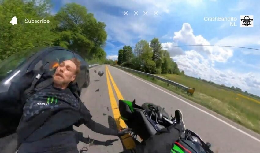 Extreme Speed Motorcycle Crash! | Banditos of the Week | CrashBanditoNL