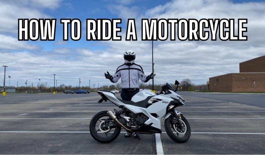 How To Ride A Motorcycle For Beginners: Ninja 400