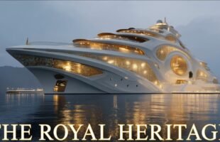 Inside the $18 Billion Ultra Luxury Yacht : THE ROYAL HERITAGE | Ai concept