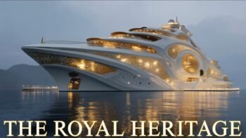 Inside the $18 Billion Ultra Luxury Yacht : THE ROYAL HERITAGE | Ai concept