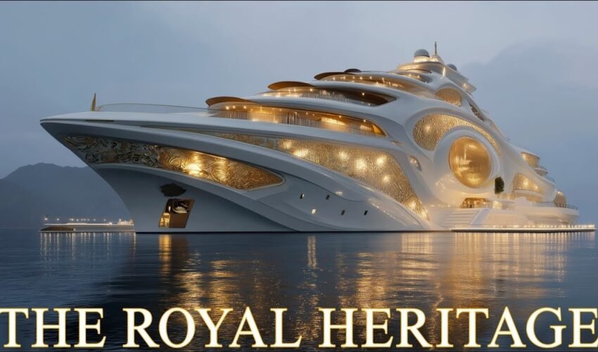 Inside the $18 Billion Ultra Luxury Yacht : THE ROYAL HERITAGE | Ai concept