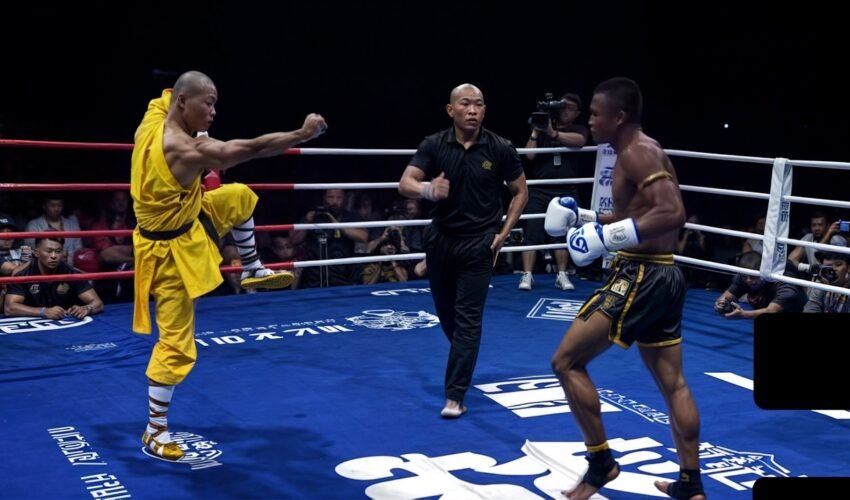 KungFu Master Shaolin Vs Muay Thai Champion | Don't Mess With Shaolin Monk