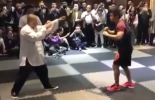 MMA VS TAI CHI ENDS IN 10 SECONDS