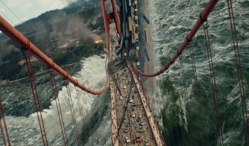 San Andreas (2015) – Tsunami Scene – Pure Action [4K]