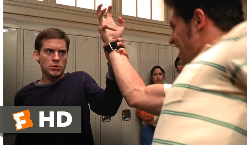 Spider-Man Movie (2002) – Peter vs. Flash Scene (1/10) | Movieclips