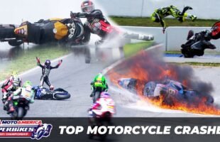 Top Motorcycle Crashes: MotoAmerica 2021