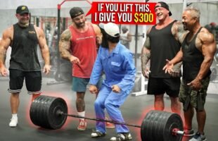 BODYBUILDER challenged JANITOR ANATOLY
