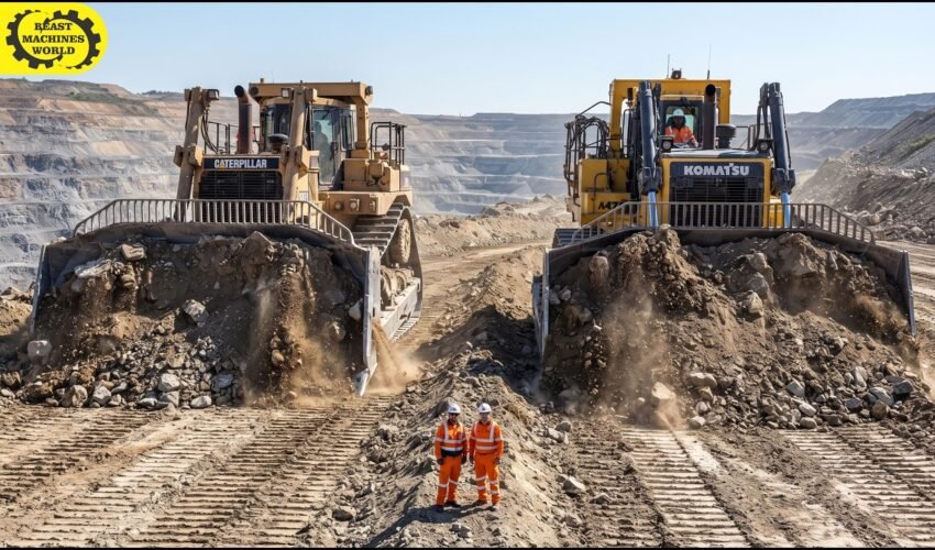 Heavy Equipment at the World's Biggest Mines – The Biggest Earth Movers Ever Built