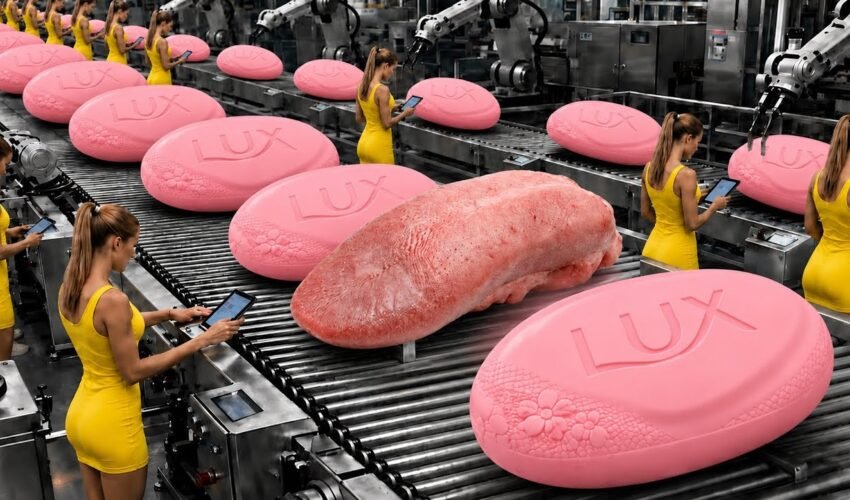 Lux Soap: The Mass Production Process Billions of Lux Soap Bars